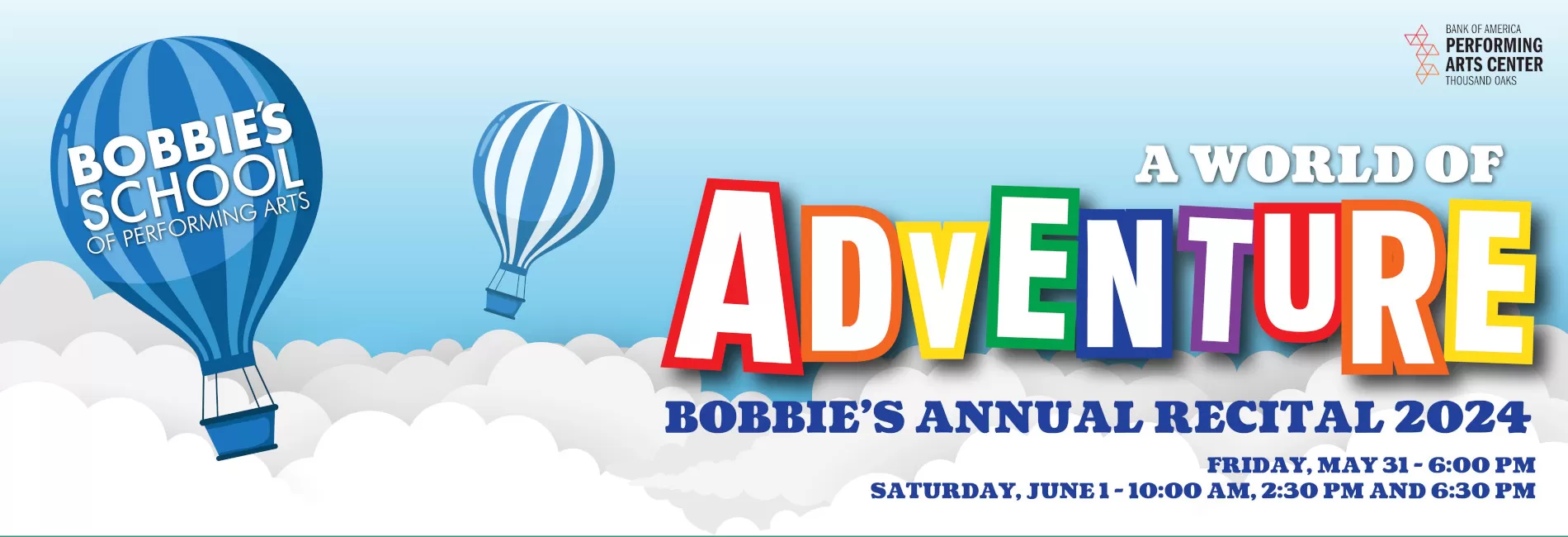 A World of Adventure Bobbie's Annual Recital 2024