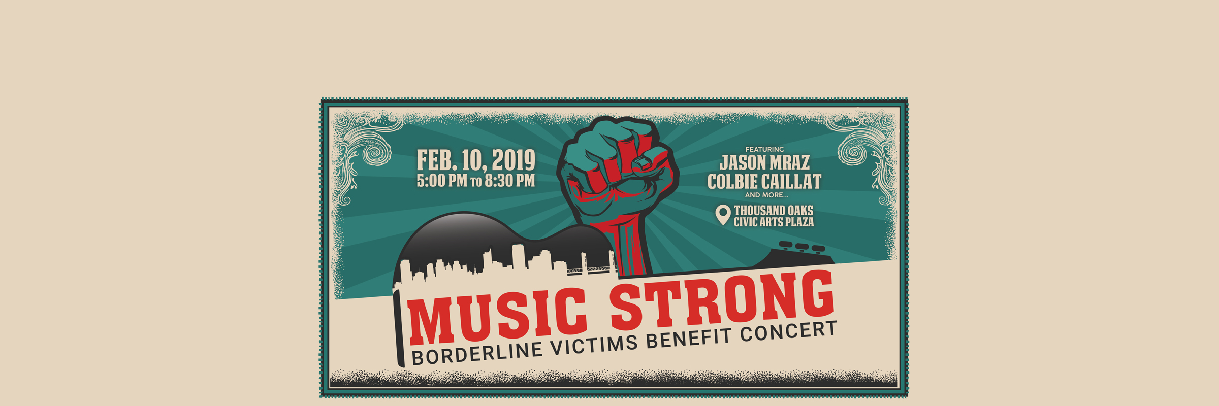 Music Strong &ndash; Borderline Victims Benefit Concert