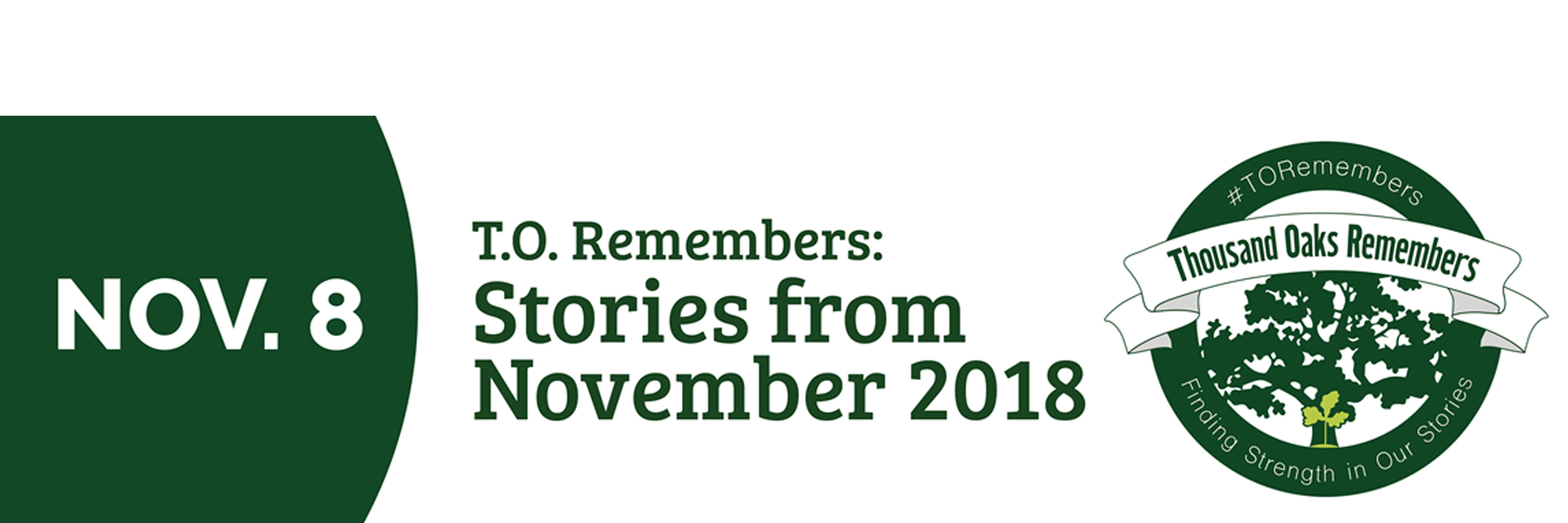 T.O. Remembers - Stories from November 2018