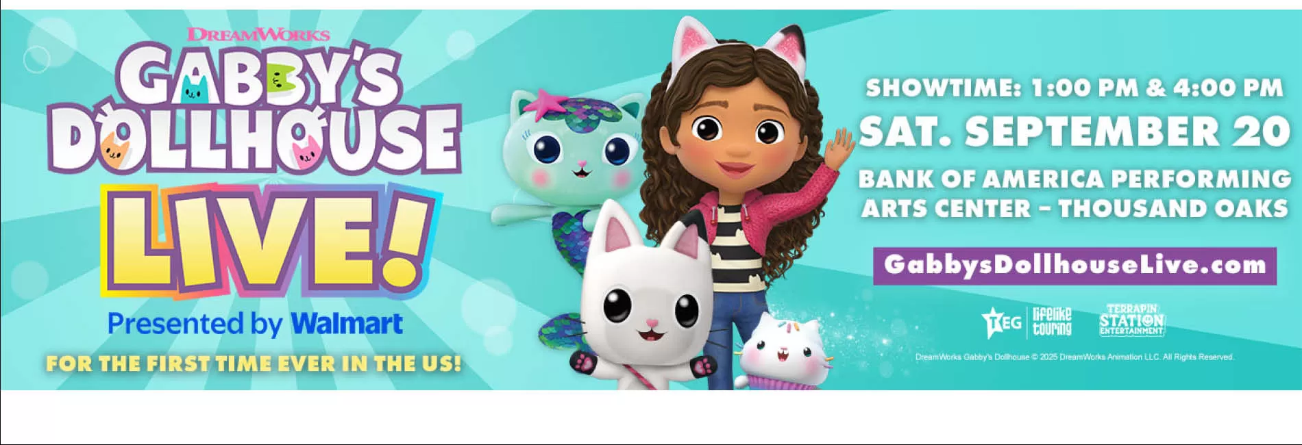 Gabby's Dollhouse Live! Presented by Walmart
