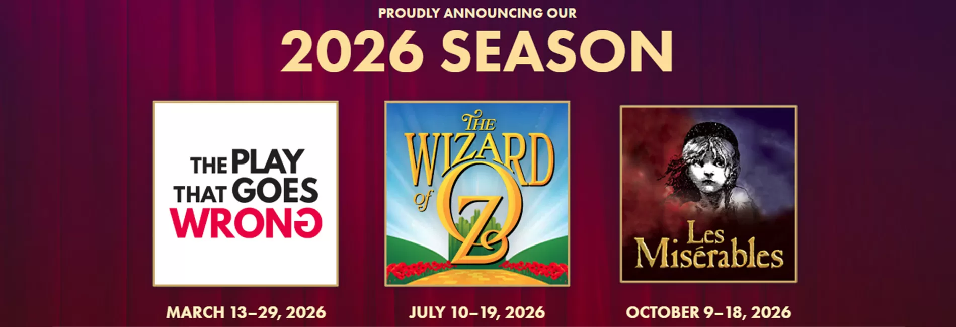 5-Star Theatricals 2026 Season