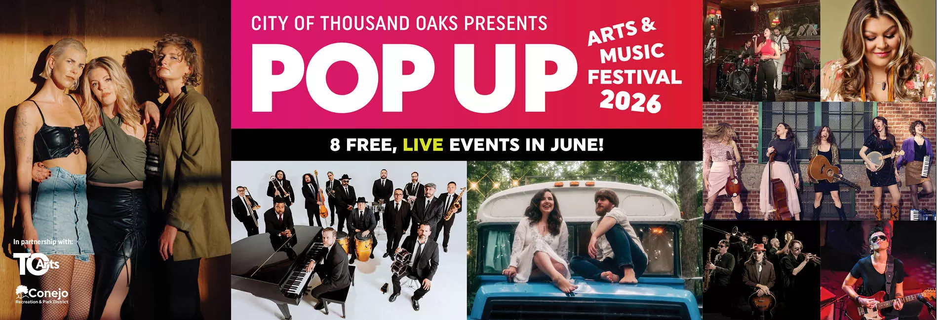 Pop Up Arts & Music Festival 2026