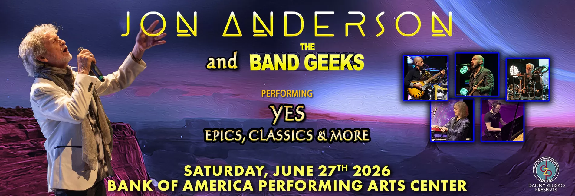 JON ANDERSON & THE BAND GEEKS