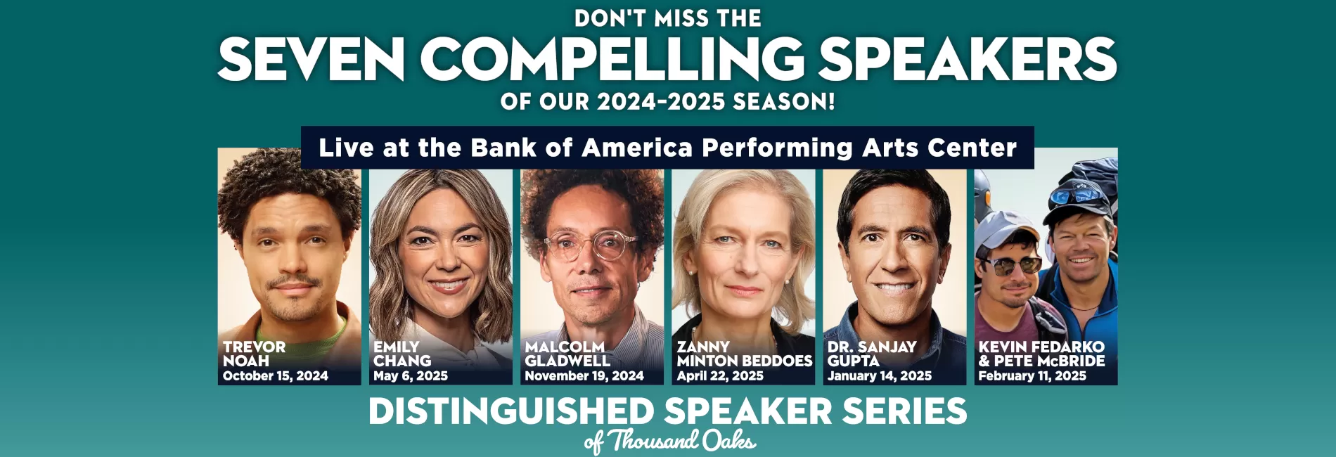 Distinguished Speaker Series 2024-2025