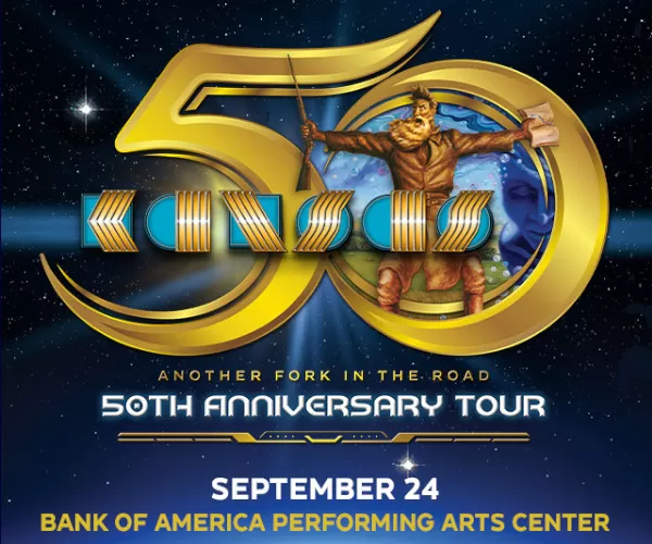KANSAS: 50th Anniversary Tour - Another Fork in the Road
