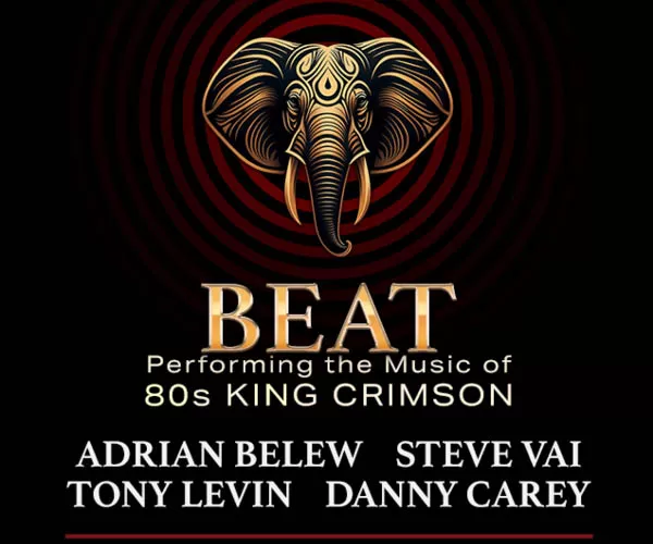 BEAT - Belew/Vai/Levin/Carey play 80s Crimson King