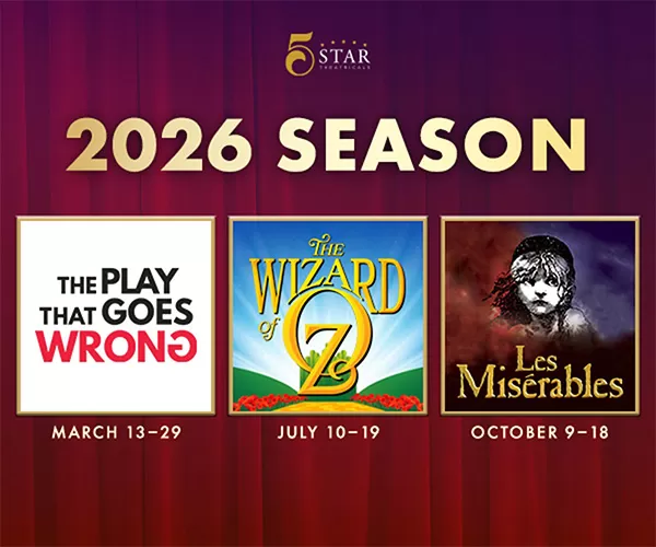 5-Star Theatricals 2026 Season